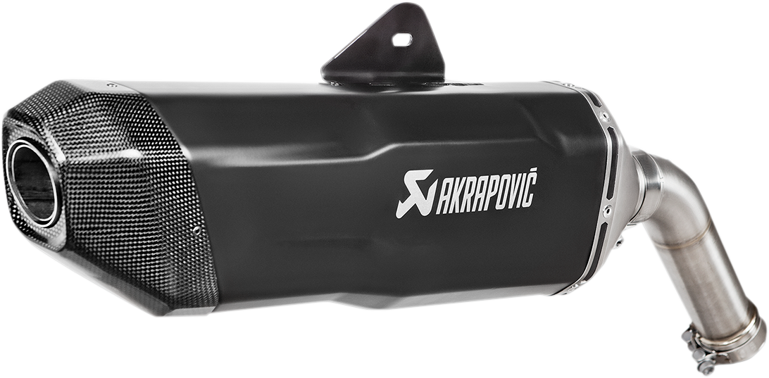 AKRAPOVIC Muffler - Black - Titanium F 750 /850 GS 2018-2023  S-B8SO8HFBFCTBL 1811-3510