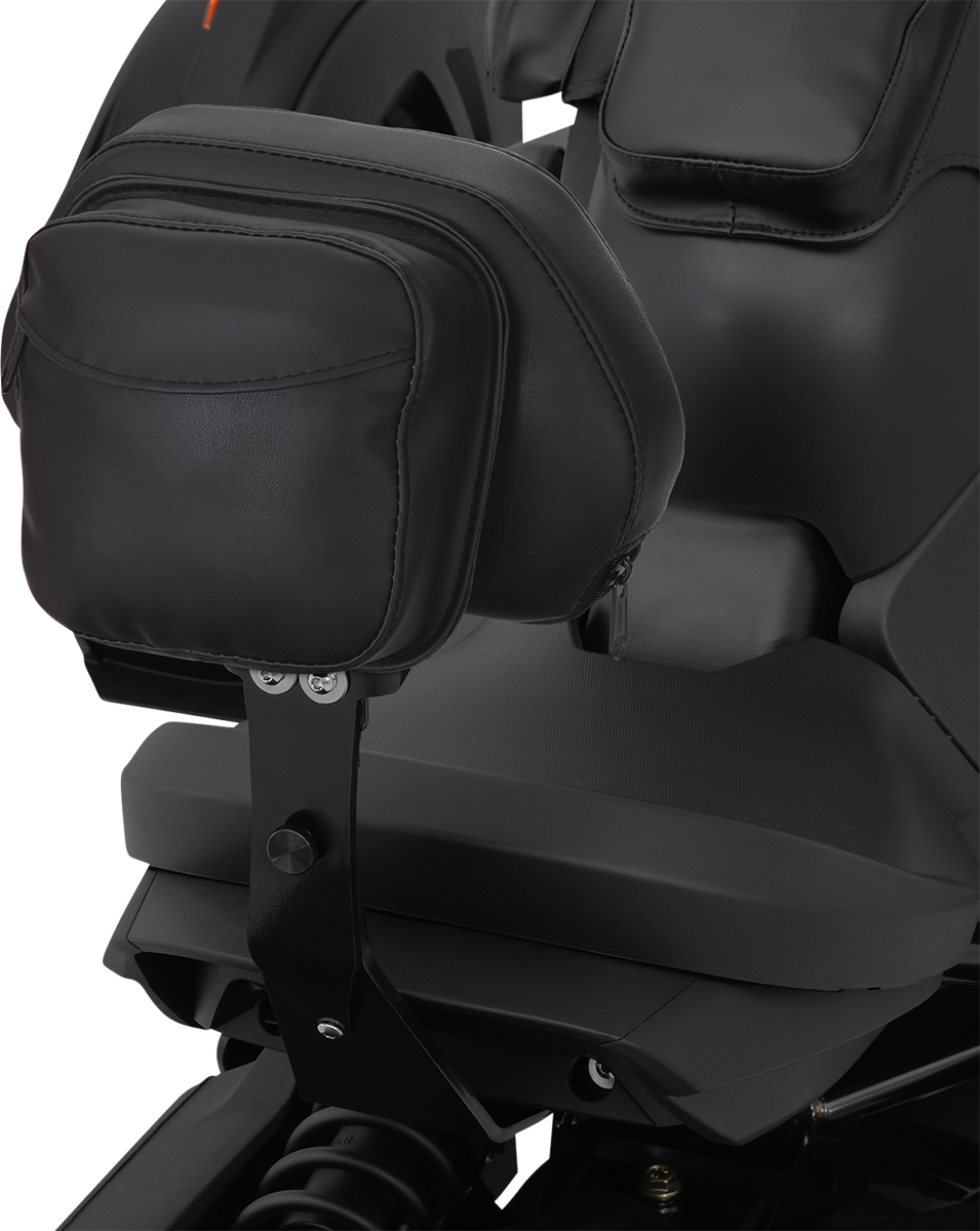 SHOW CHROME Quick-Detach Backrest - Black - Ryker '19-'21 41-405