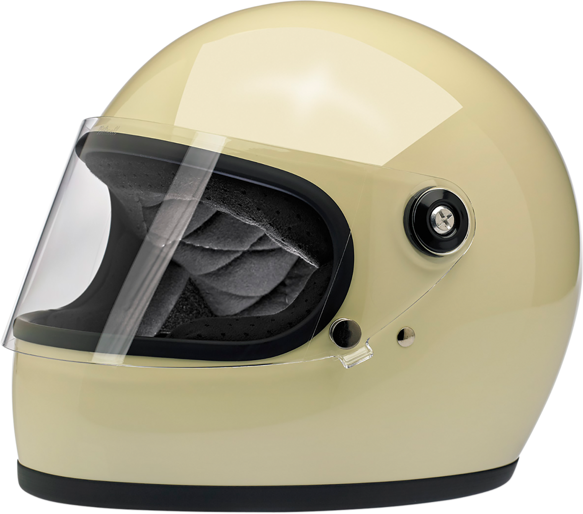 BILTWELL Gringo S Helmet - Gloss Vintage White - XS 1003-102-101