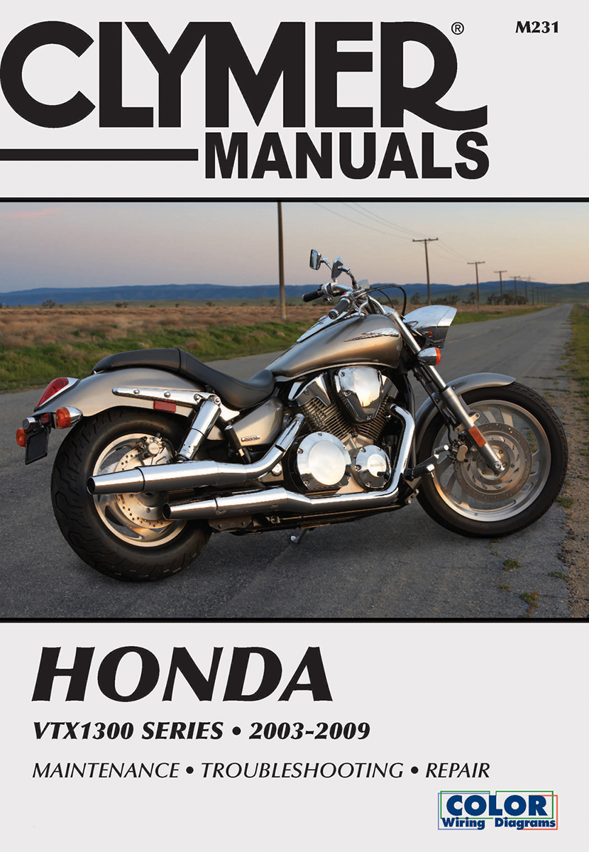 CLYMER Manual - Honda VTX1300 '03-'09 CM231