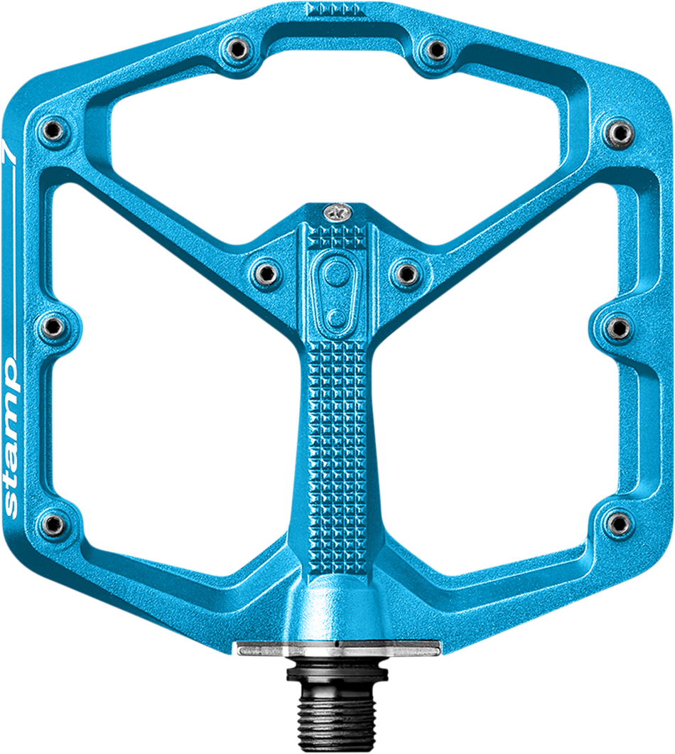 CRANKBROTHERS Stamp 7 Pedals - Large - Electric Blue 16635