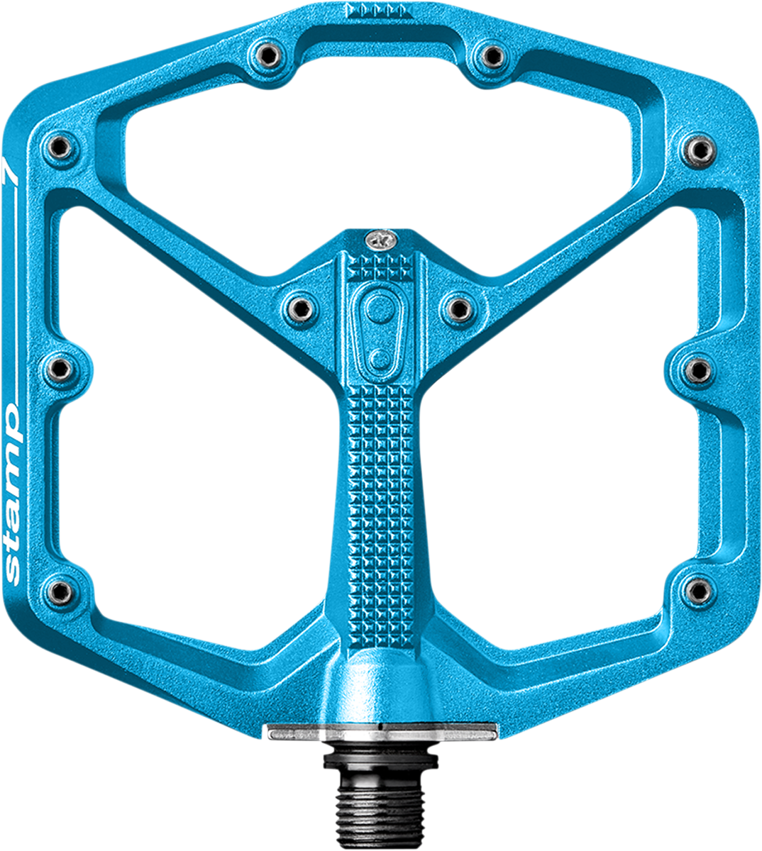 CRANKBROTHERS Stamp 7 Pedals - Large - Electric Blue 16635