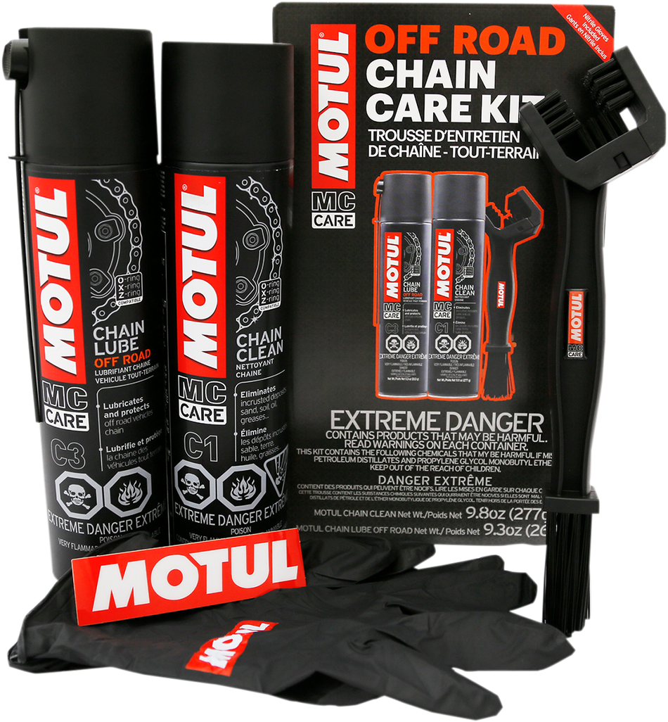 MOTUL Chain Care Kit - Off-Road - Aerosol 109788