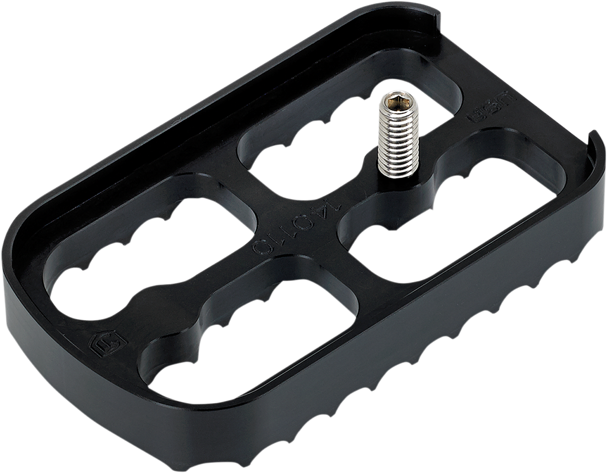 JOKER MACHINE Serated Brake Pedal - Black 08-641B