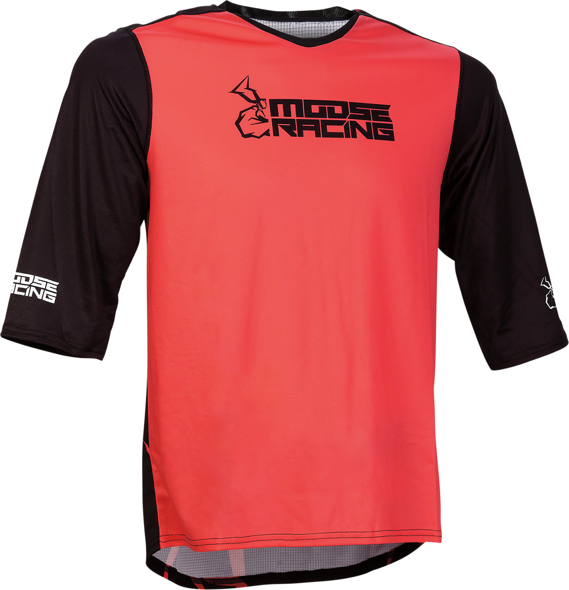 MOOSE RACING MTB Jersey - 3/4 Sleeve - Red - Large 5020-0246