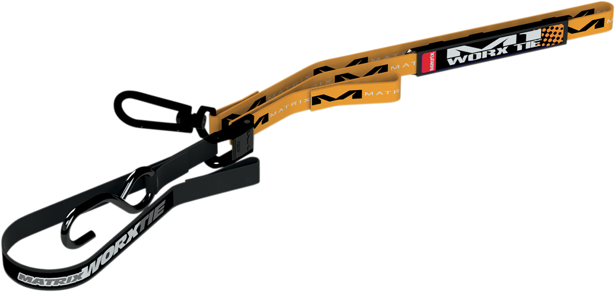 MATRIX CONCEPTS,LLC Worx Tie-Downs - 1" - Orange M1 106