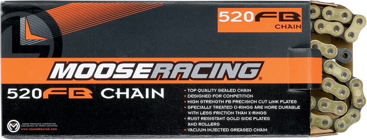 MOOSE RACING 520 FB - Chain - 110 Links 195FB110