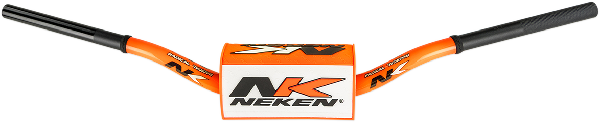 NEKEN Handlebar - Oversized - Low 85cc - Fluorescent Orange/White R00026C-ORW