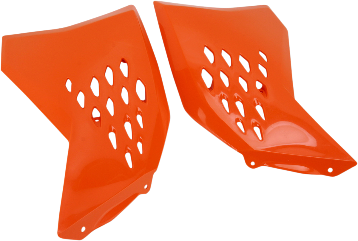 UFO Radiator Shrouds - OE Orange KT04016-127