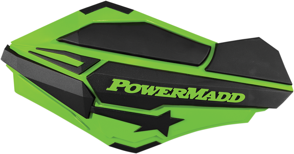 POWERMADD Handguards - Green/Black 34403