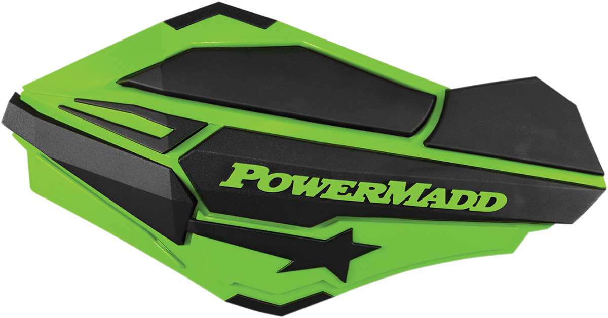 POWERMADD Handguards - Green/Black 34403