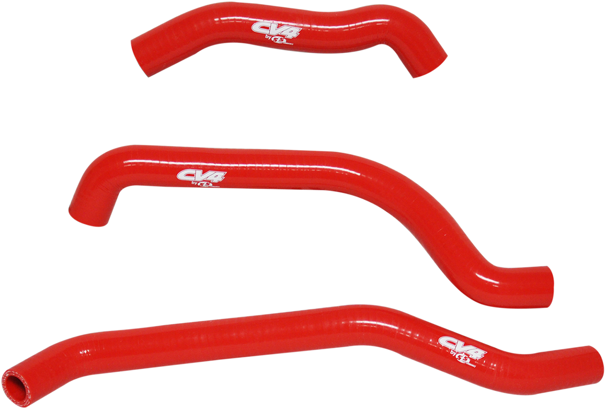 CV4 Radiator Hose Kit - Red - Honda SFSMBC42R