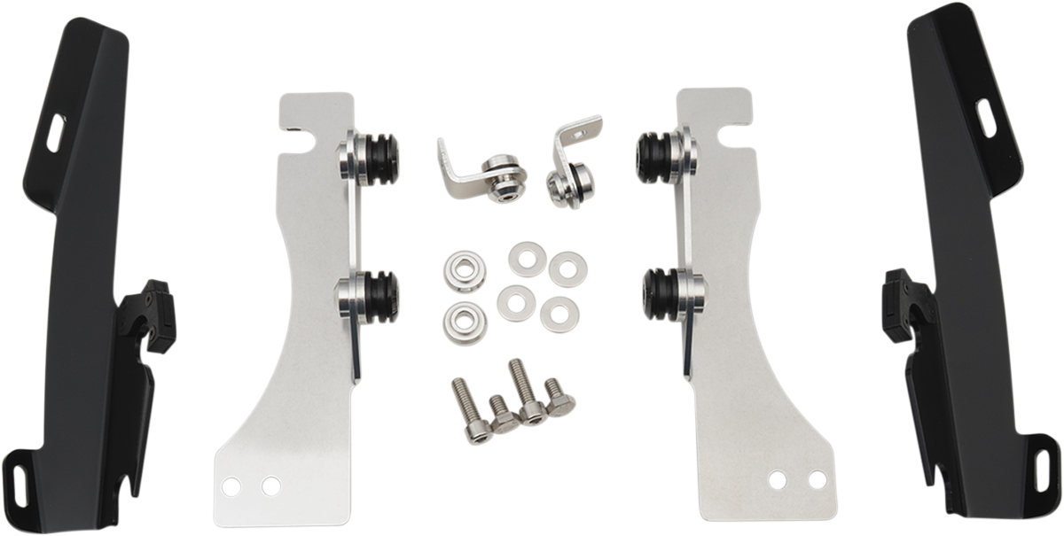 MEMPHIS SHADES Batwing Trigger Lock Mounting Kit - VL 800 - Black MEM8993