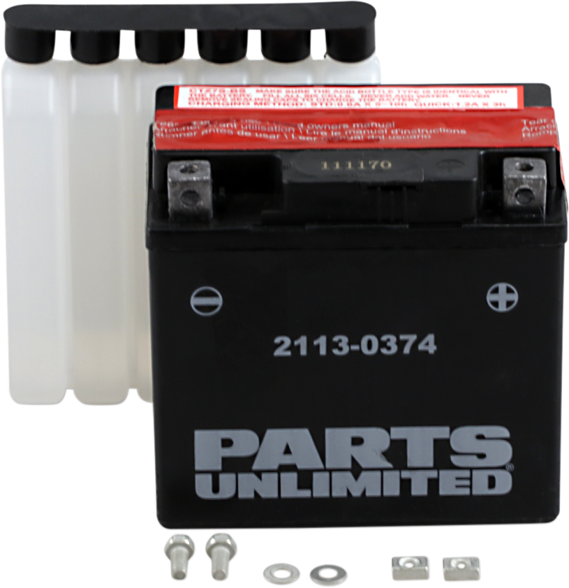 Parts Unlimited Agm Battery - Ytz7s-Bs Ctz7s-Bs