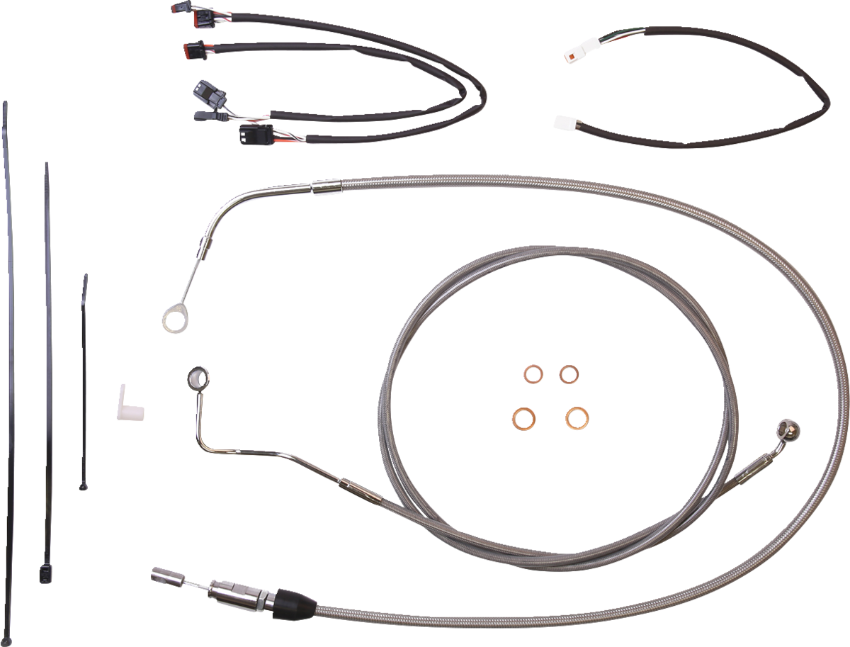 MAGNUM Control Cable Kit - XR - Stainless Steel/Chrome 5891171