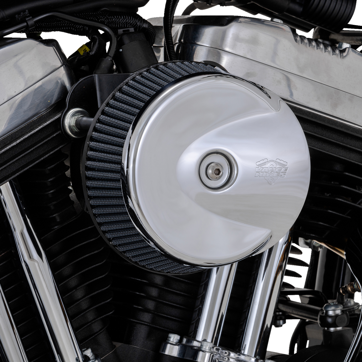 VANCE & HINES VO2 Stingray Air Cleaner - XL - Chrome 72383