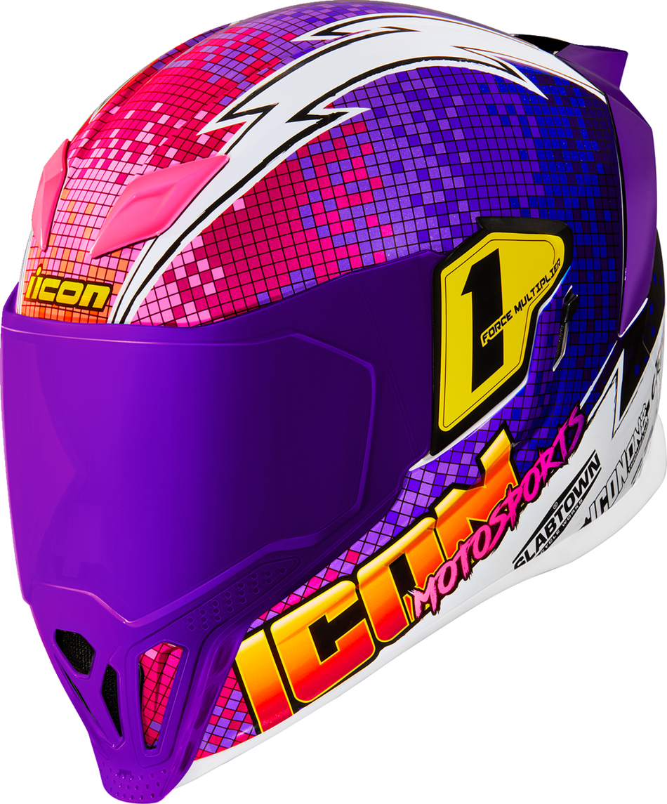 ICON Airflite™ Helmet - Quarterflash - Purple - 3XL 0101-14820