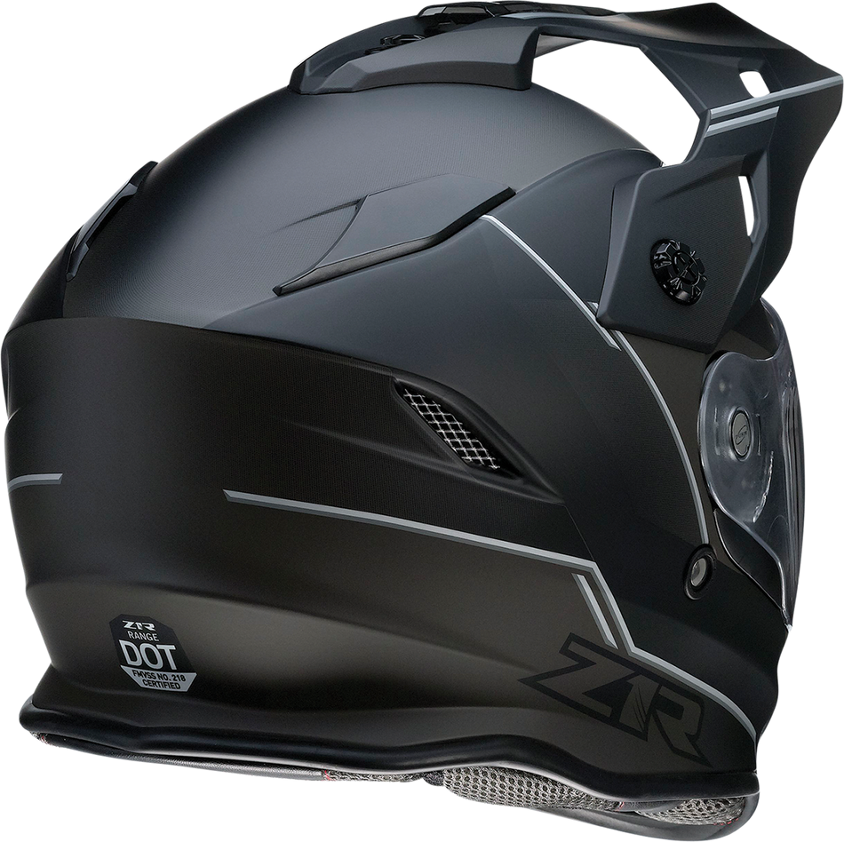 Z1R Range Helmet - Bladestorm - Black/White - Large 0101-14050