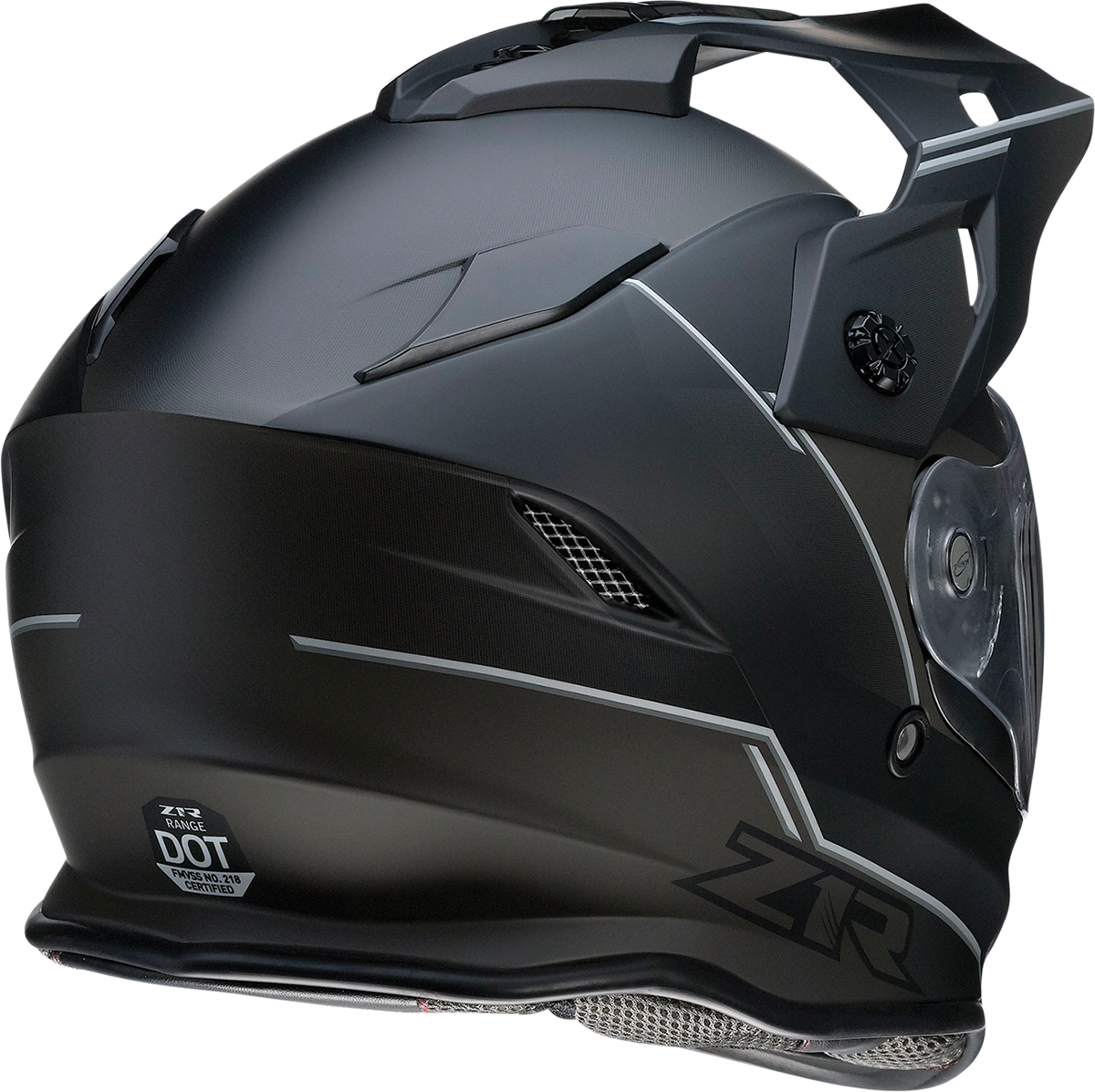 Casco Z1R Range - Bladestorm - Negro/Blanco - Pequeño 0101-14048 