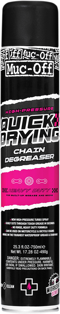 MUC-OFF USA Quick Drying Degreaser - 750 ml - Aerosol 20394US