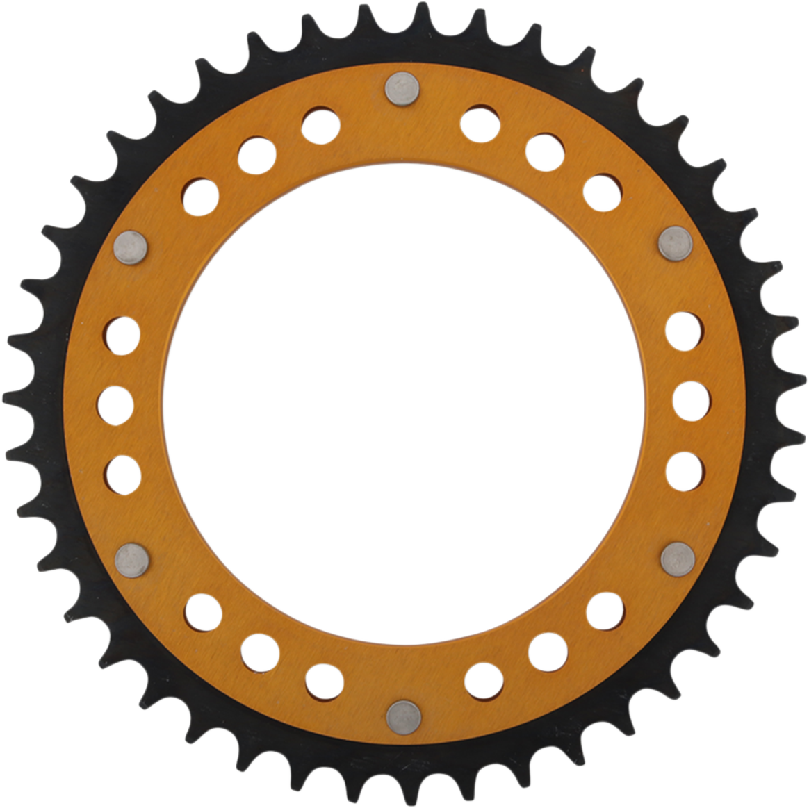 SUPERSPROX Stealth Rear Sprocket - 43 Tooth - Gold - Honda RST-1306-43-GLD