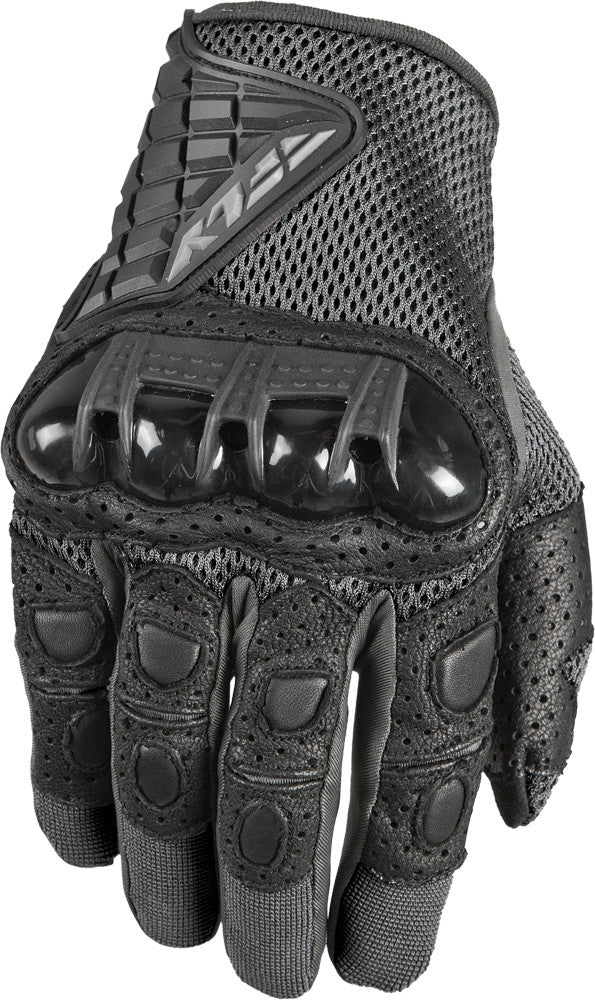 FLY RACING Coolpro Force Gloves Gunmetal/Black Md #5841 476-4113~3