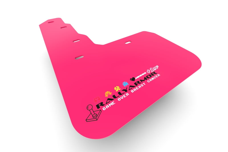 Rally Armor 18-23 Subaru XV Crosstrek Pink Mud Flap BCE Logo MF46-BCE22-PK/BLK