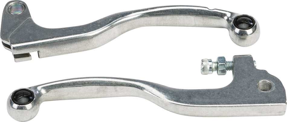 FLY RACING Pro Shorty Lever Set Polished 166-001-FLY