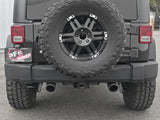 aFe Rebel Series 2.5in 409 SS Cat-Back Exhaust w/ Black Tips 2007+ Jeep Wrangler (JK) V6 3.6L/3.8L 49-48062-B