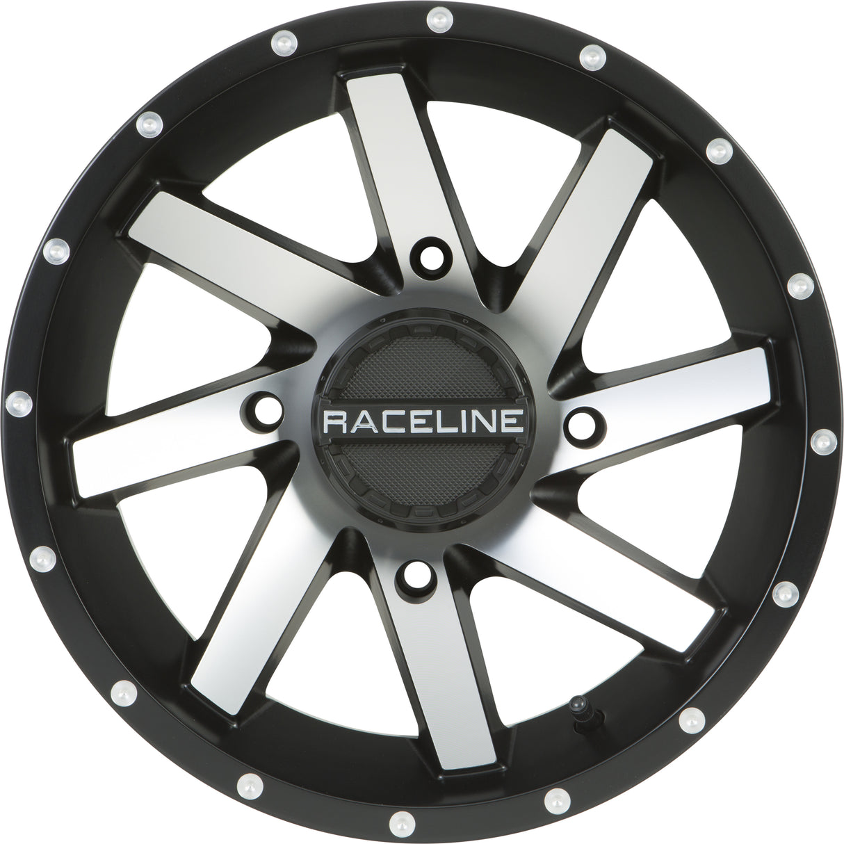 RACELINE Twist Wheel 14x7 4/137 5+2 (+10mm) Blk/Machined A82M-47037-52