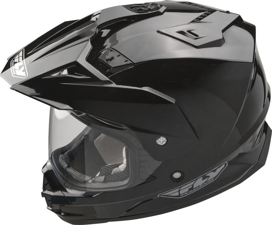 FLY RACING Trekker Helmet Black Lg TREKKER BLK L