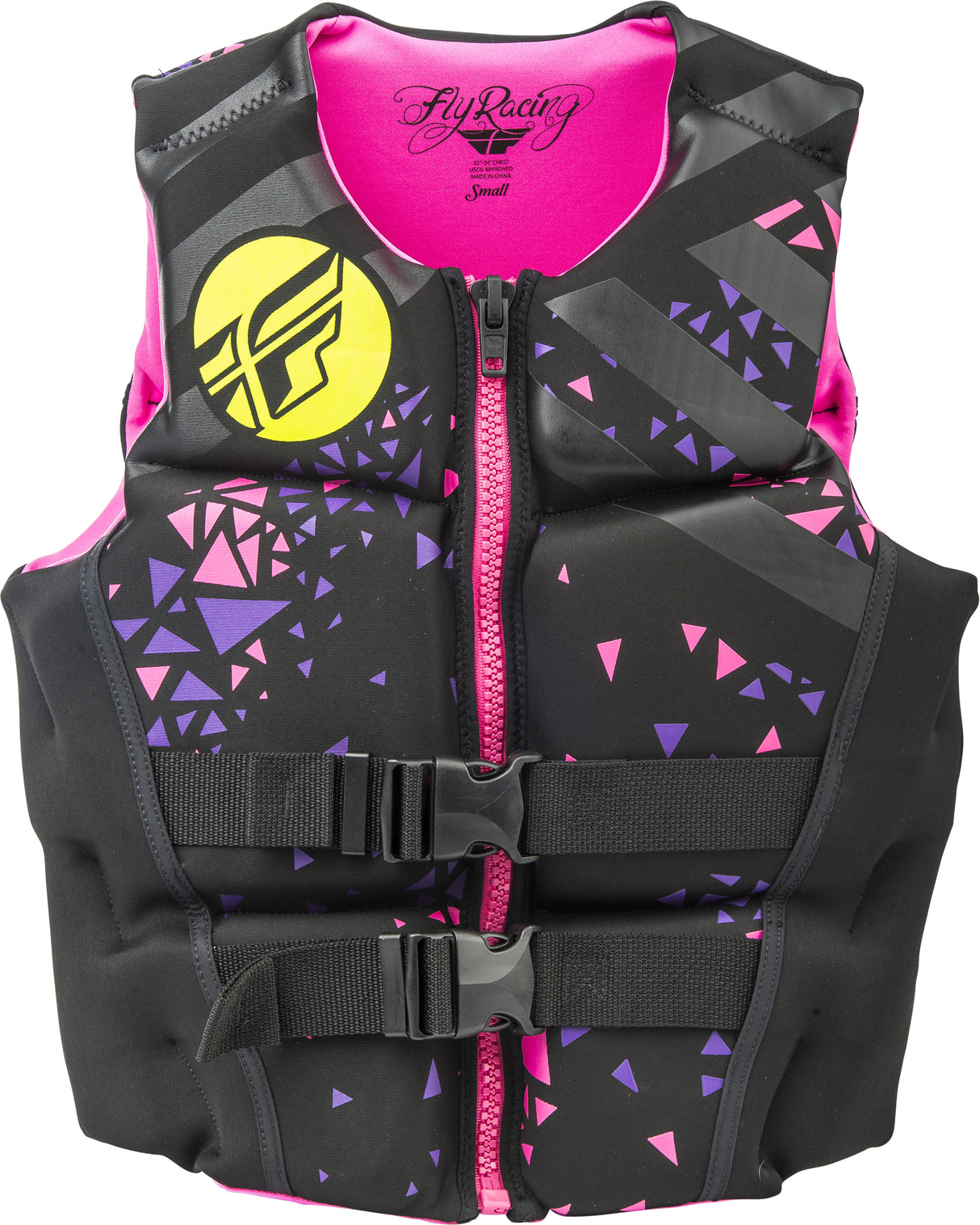 FLY RACING Womens Neoprene Life Jacket Pink/Black Xs 142424-105-810-18