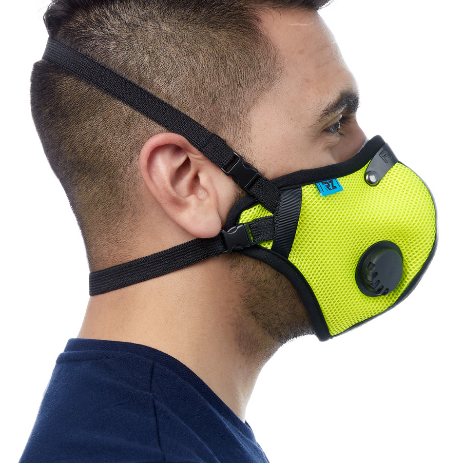 RZ MASK M2.5 Mask - Safety Green - Large MK-229A-20412