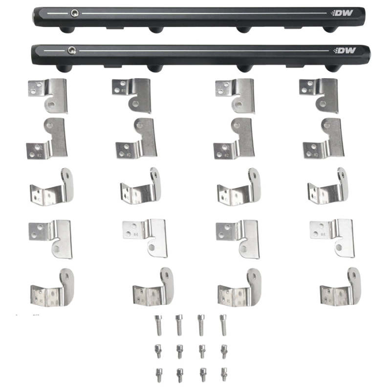 Deatschwerks GM Truck Gen 3 and 4 LS Fuel Rails 7-206