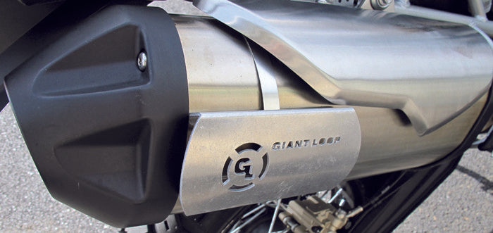 GIANT LOOP Grande Heat Shield Brushed Aluminum HSHSG
