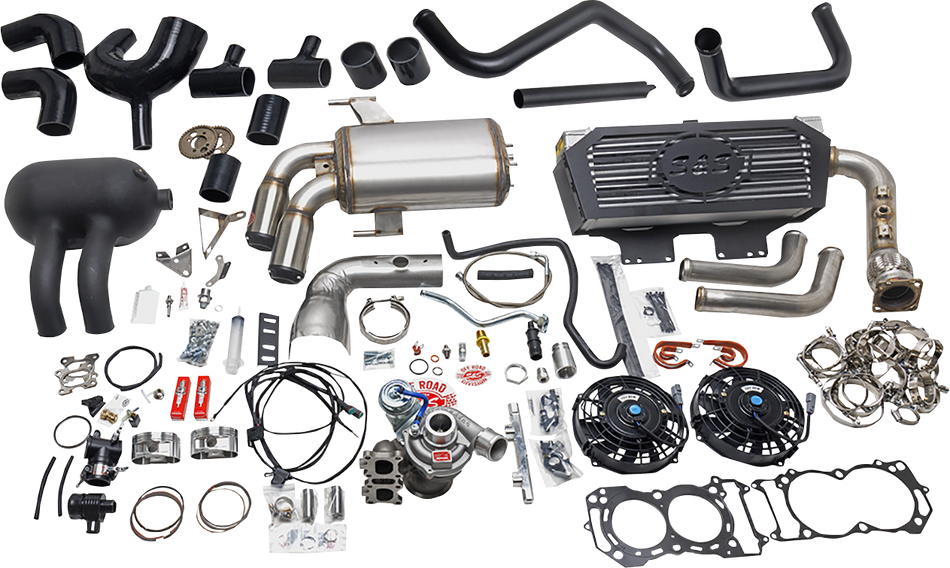S&S CYCLE Turbo Conversion Kit Teryx KRX 1000  2020-2023 (2 seat model only) 560-0331