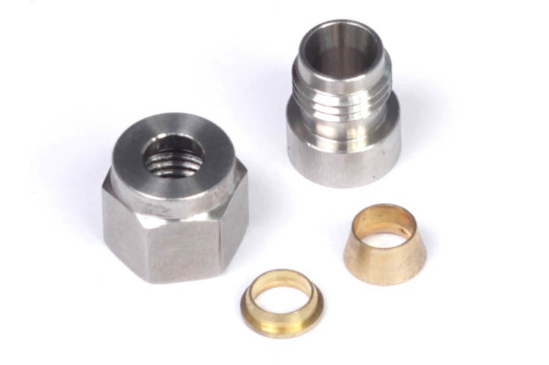 Haltech 1/4in Stainless Steel Weld-On Kit (Incl Nut & Ferrule) HT-010812