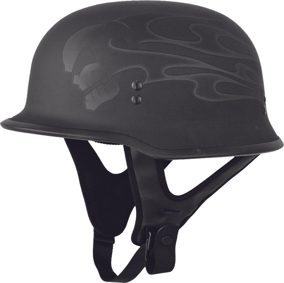 FLY RACING 9mm German Beanie Helmet Ghost/Skull 2x F73-8222~6