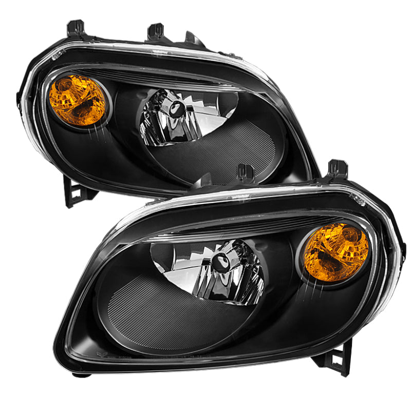 Xtune Chevy Hhr 2006-2011 Crystal Headlights Black HD-JH-CHHR06-BK 9023828