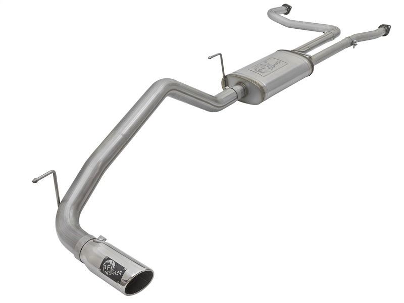 aFe MACH Force-Xp 2-1/2in Cat-Back Exhaust System w/ Polished Tip 16-17 Nissan Titan XD V8 5.6L 49-46125-P