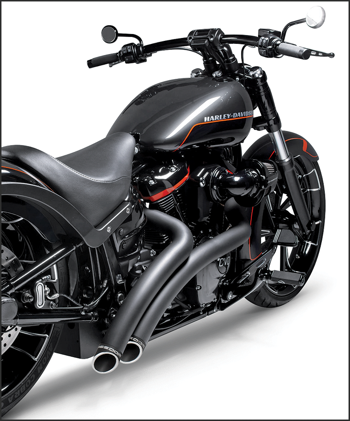 FREEDOM Radical Radius Black W/Black Tip M8 Softail HD00709