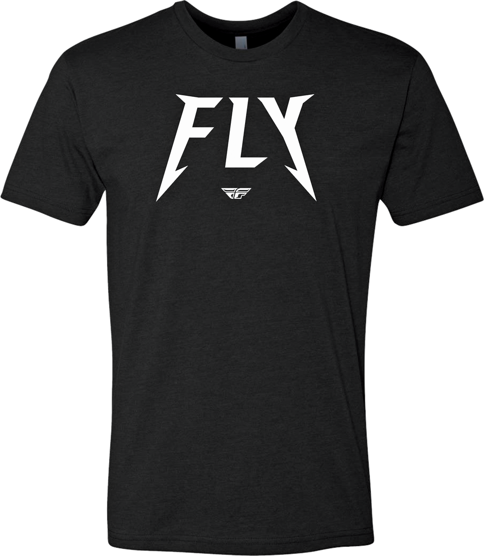 FLY RACING Fly Master Tee Black Md 354-0320M
