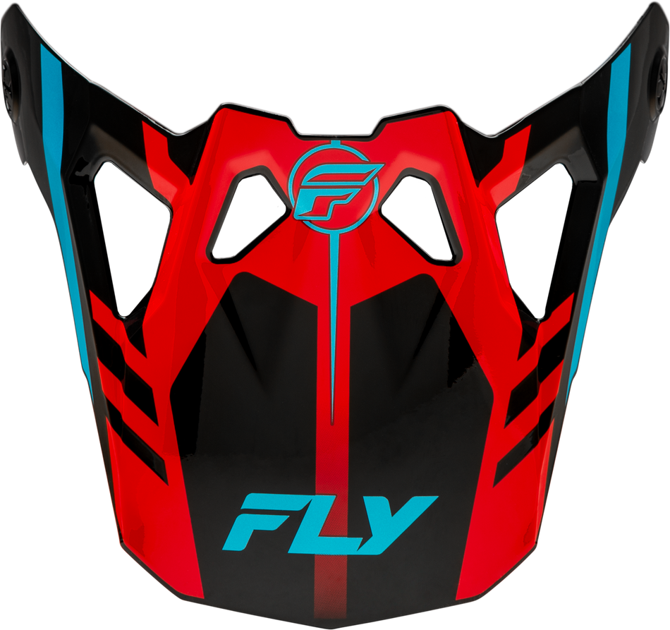 FLY RACING Formula Cp Krypton Visor Red/Black/Blue Ys-S 73-0042