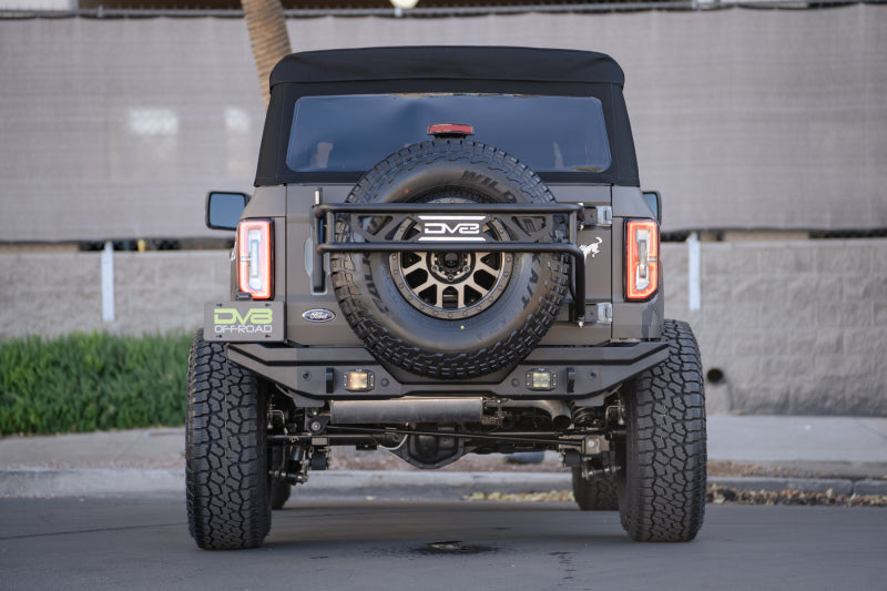 DV8 Offroad 21-22 Ford Bronco FS-15 Series Rear Bumper RBBR-02