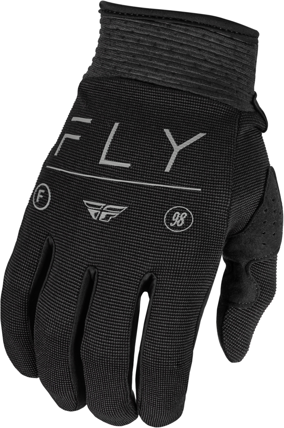 FLY RACING Youth F-16 Gloves Black/Charcoal Yxs 377-911YXS