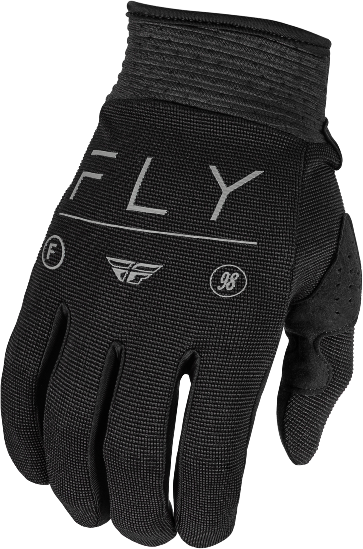 FLY RACING F-16 Gloves Black/Charcoal Xs 377-911XS