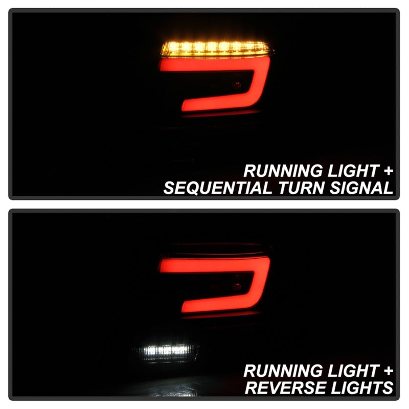 Spyder 08-11 Subaru Impreza WRX 4DR LED Tail Lights - Black Smoke ALT-YD-SI084D-LED-BSM 5087980