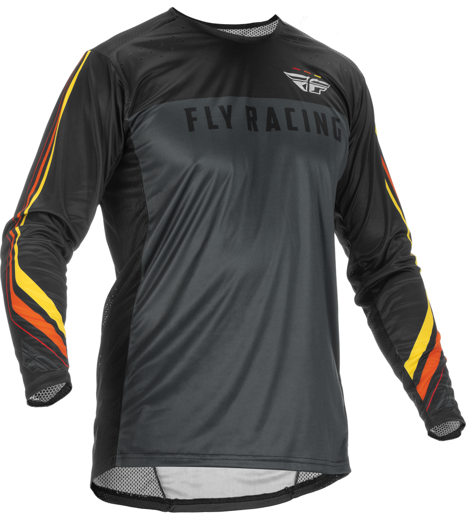 FLY RACING Lite S.E. Speeder Jersey Metal/Red/Yellow Lg 375-724L