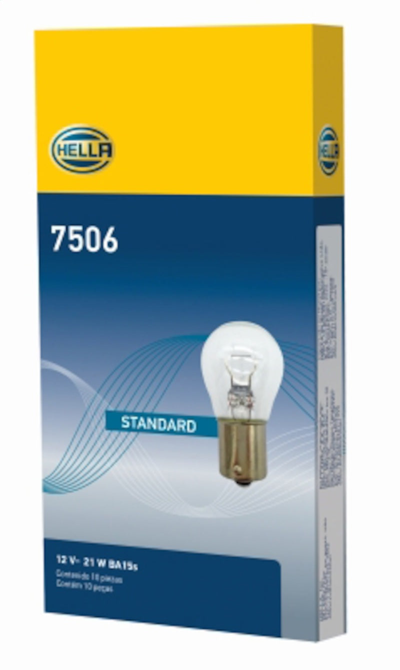 Hella Bulb 7506 12V 21W BA15s S8 LA7506