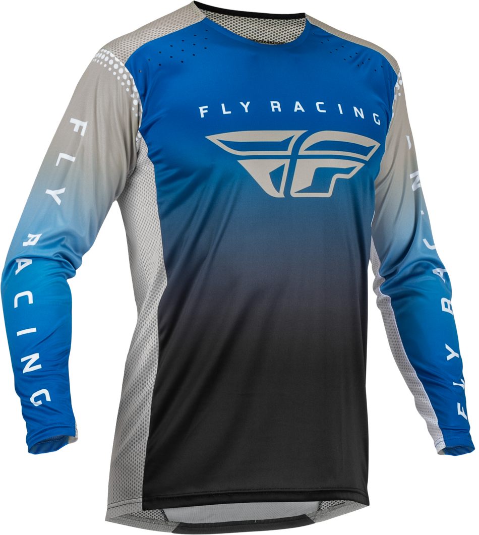 FLY RACING Youth Lite Jersey Blue/Grey/Black Yx 376-721YX